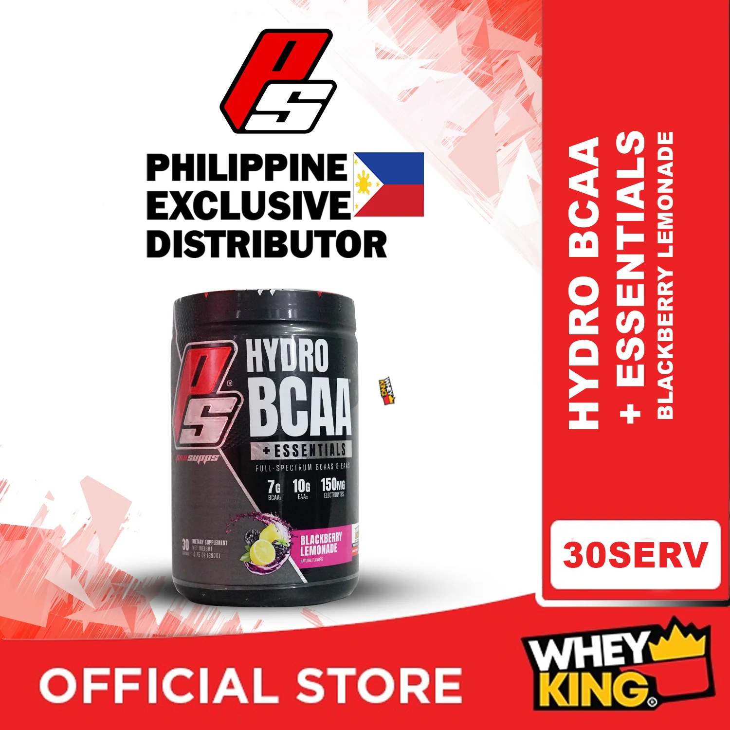 ProSupps PS Hydro BCAA + Essentials - 30 servings