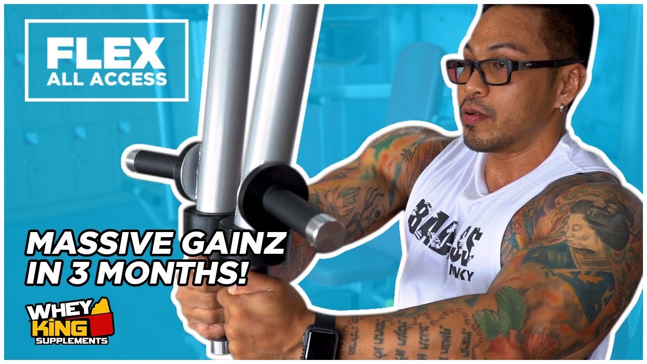 Flex All Access: Mass Gain - Day 1 (Chest, Triceps, Calves)