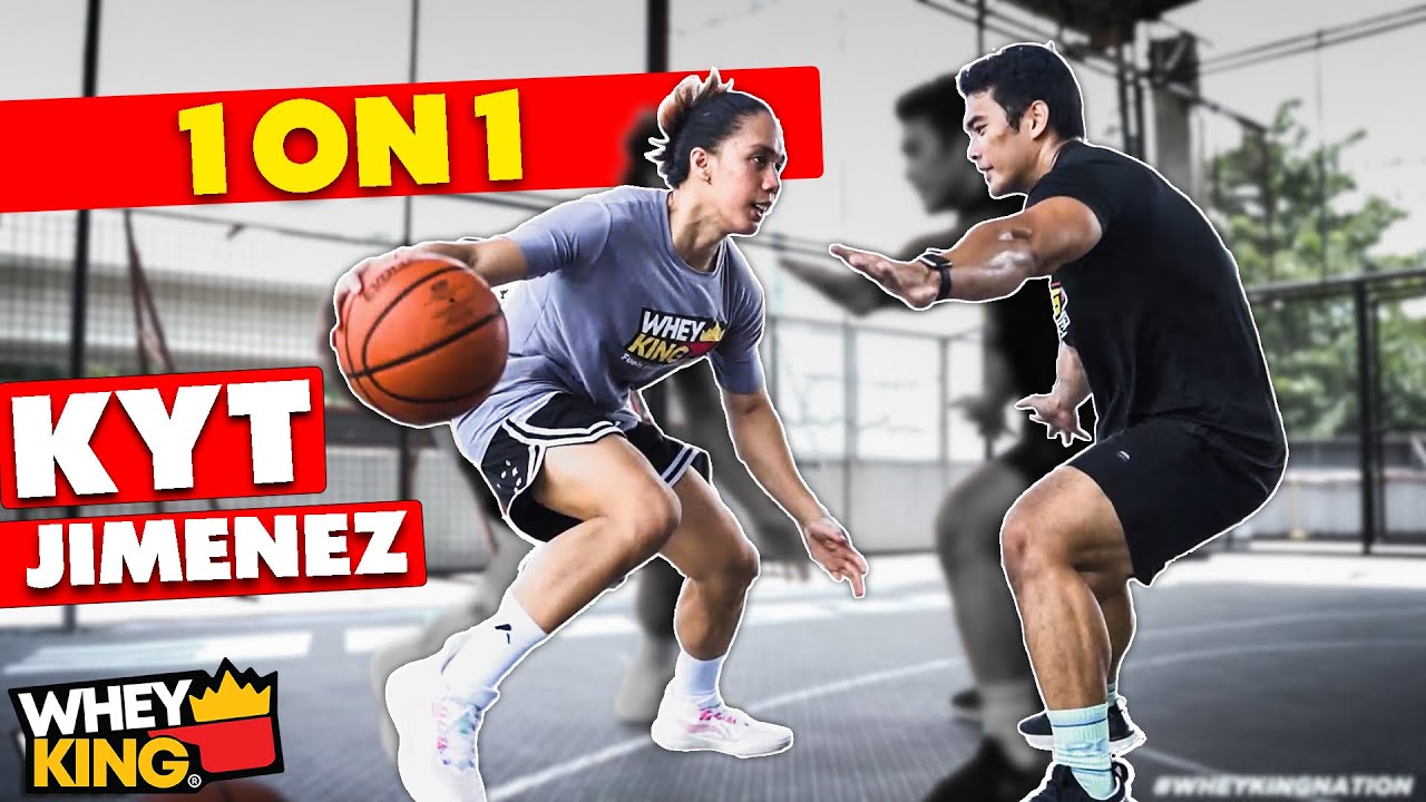1 on 1 with KYT JIMENEZ + Workout and Basketball tips! part 2!