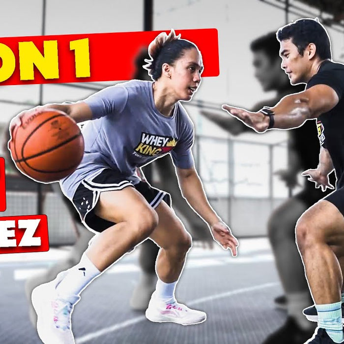 1 on 1 with KYT JIMENEZ + Workout and Basketball tips! part 2!