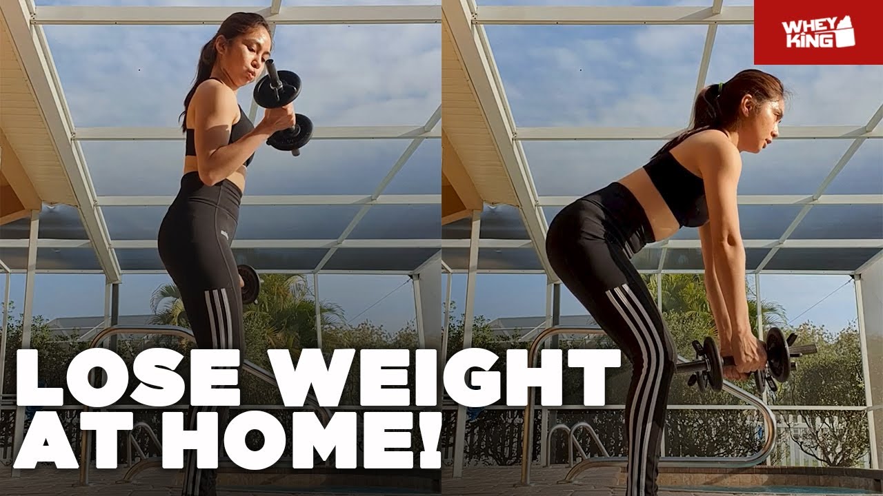 5 TIPS TO LOSE WEIGHT AT HOME! | HEALTH & FITNESS