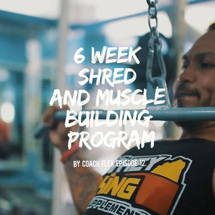 6 week Shred & Muscle Building Program | Coach Flex | Day.12 | Whey King Supplements Philippines