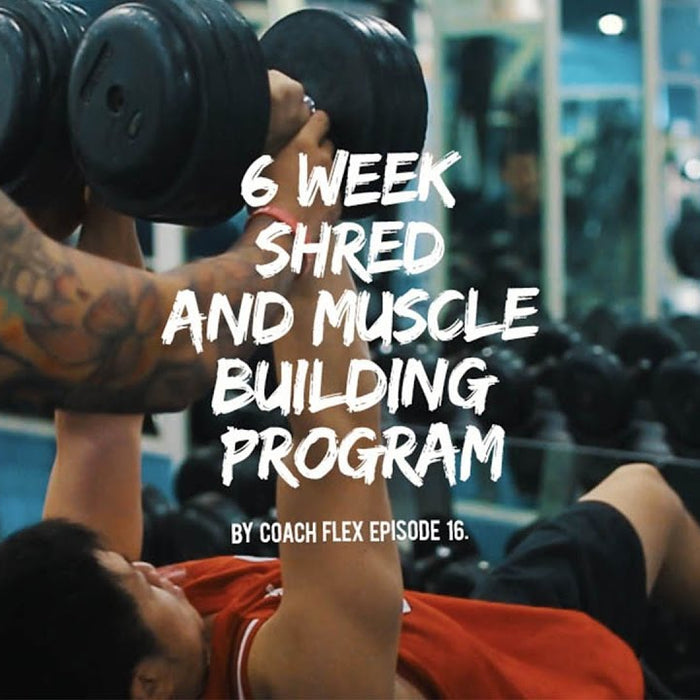 6 week Shred & Muscle Building Program | Coach Flex | Day.16 | Whey King Supplements Philippines