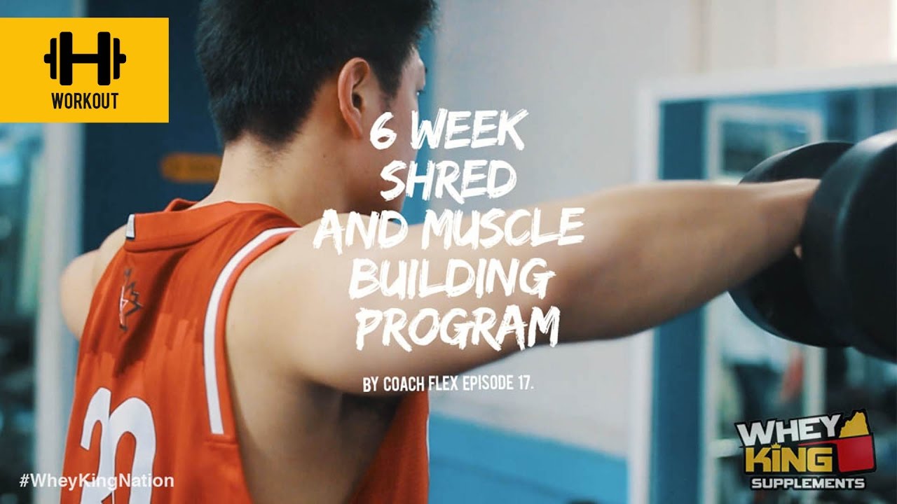 6 week Shred & Muscle Building Program | Coach Flex | Day.17 | Whey King Supplements Philippines