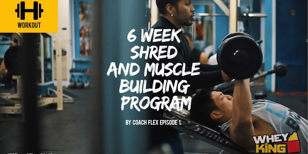 6 week Shred & Muscle Building Program | Coach Flex | Day.1 | Whey Kin ...