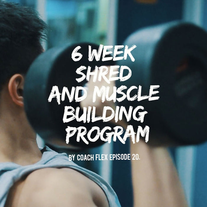 6 week Shred & Muscle Building Program | Coach Flex | Day.20 | Whey King Supplements Philippines