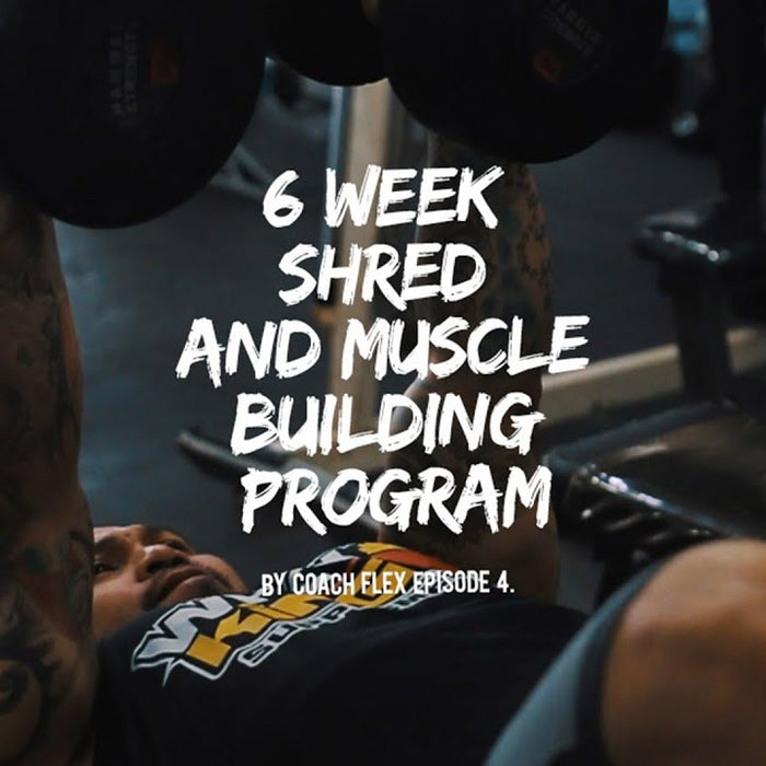 6 week Shred & Muscle Building Program | Coach Flex | Day.4 | Whey King Supplements Philippines