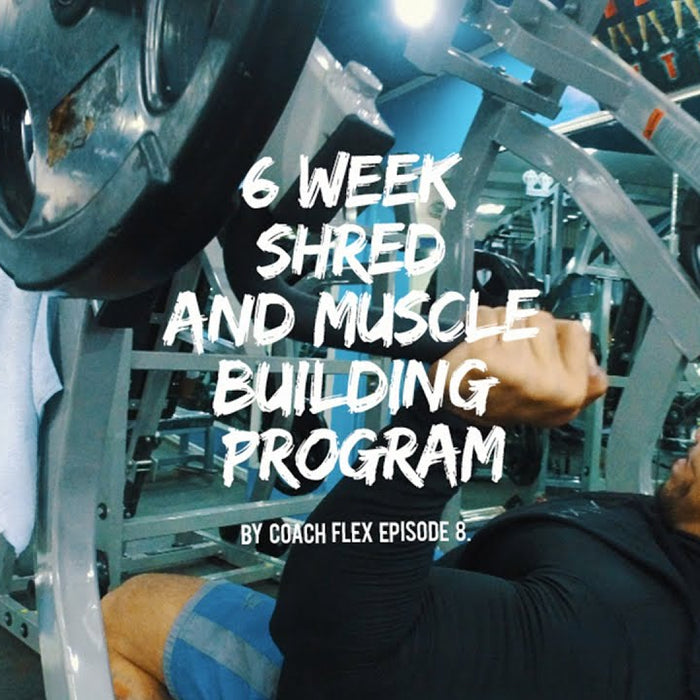 6 week Shred & Muscle Building Program | Coach Flex | Day.8 | Whey King Supplements Philippines