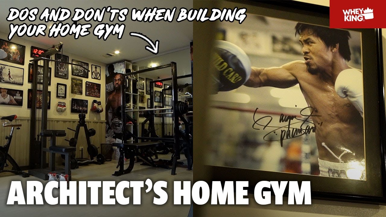 AN ARCHITEC'S HOME GYM | HOME GYM RAID WITH Architect Paul Peña | HOME GYM TIPS! MUST WATCH!