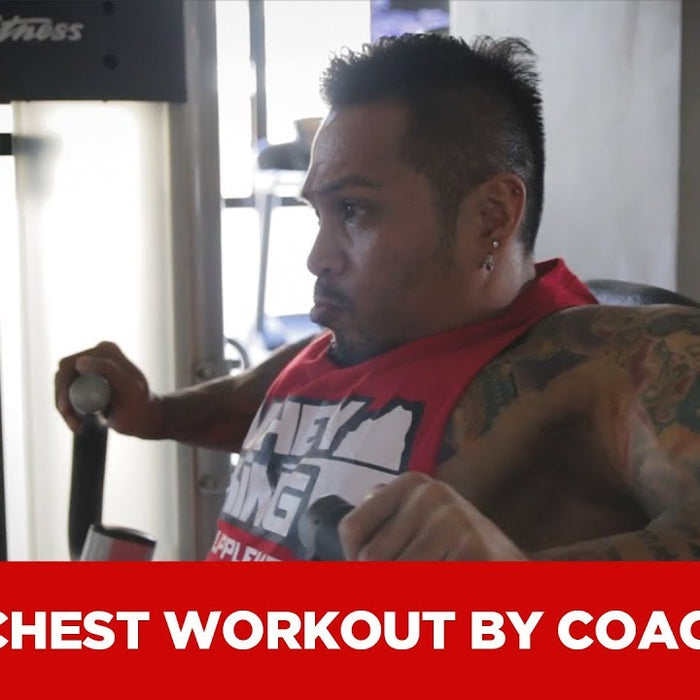 Basic chest workout by Coach Flex | Whey King