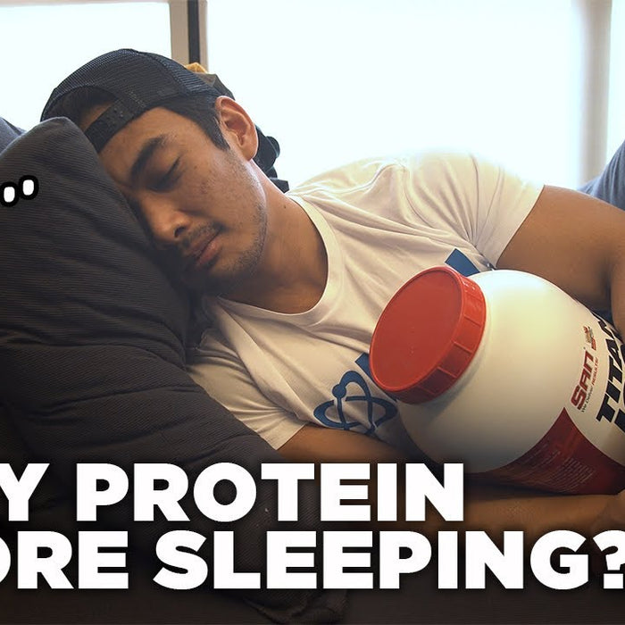 CAN YOU TAKE WHEY PROTEIN BEFORE SLEEP? | Whey King Sports.