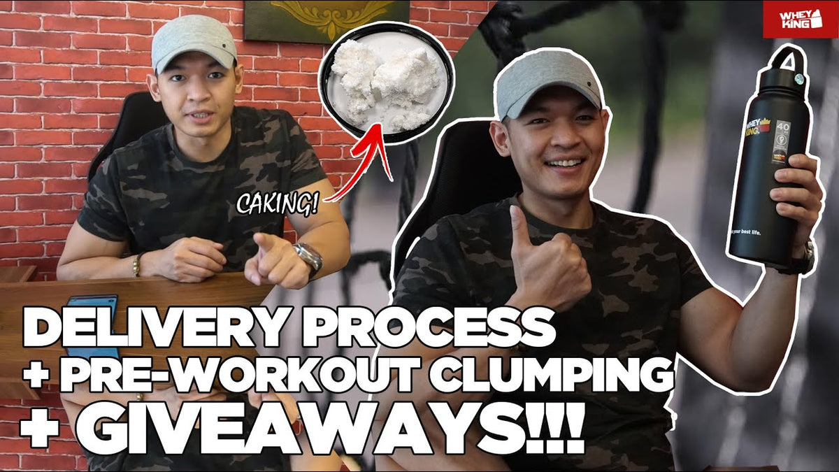 DELIVERY PROCESS? PRE WORKOUT CLUMPING? GIVEAWAY & SHOUTOUT ANNOUNCE
