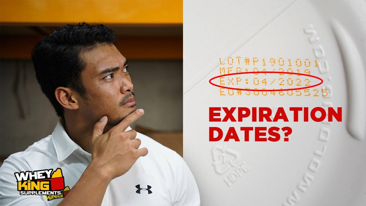 EVERYTHING YOU NEED TO KNOW ABOUT SUPPLEMENT EXPIRATION DATES! — Whey King Supplements