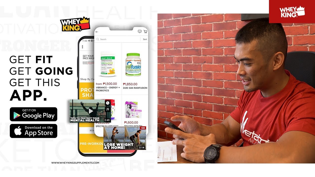 HOW TO ORDER? | DOWNLOAD OUR MOBILE APP! |Whey King