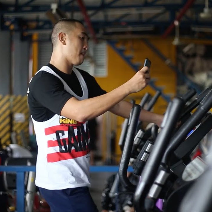 This is How you Walk in the GYM #Wheykingnation