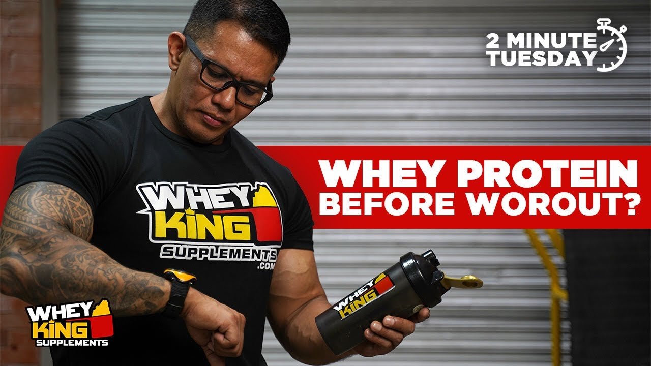 Two-Minute Tuesdays - Can you take PROTEIN BEFORE WORKOUT?