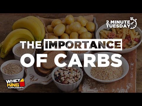 Two-Minute Tuesdays - Importance of CARBOHYDRATES or CARBS!