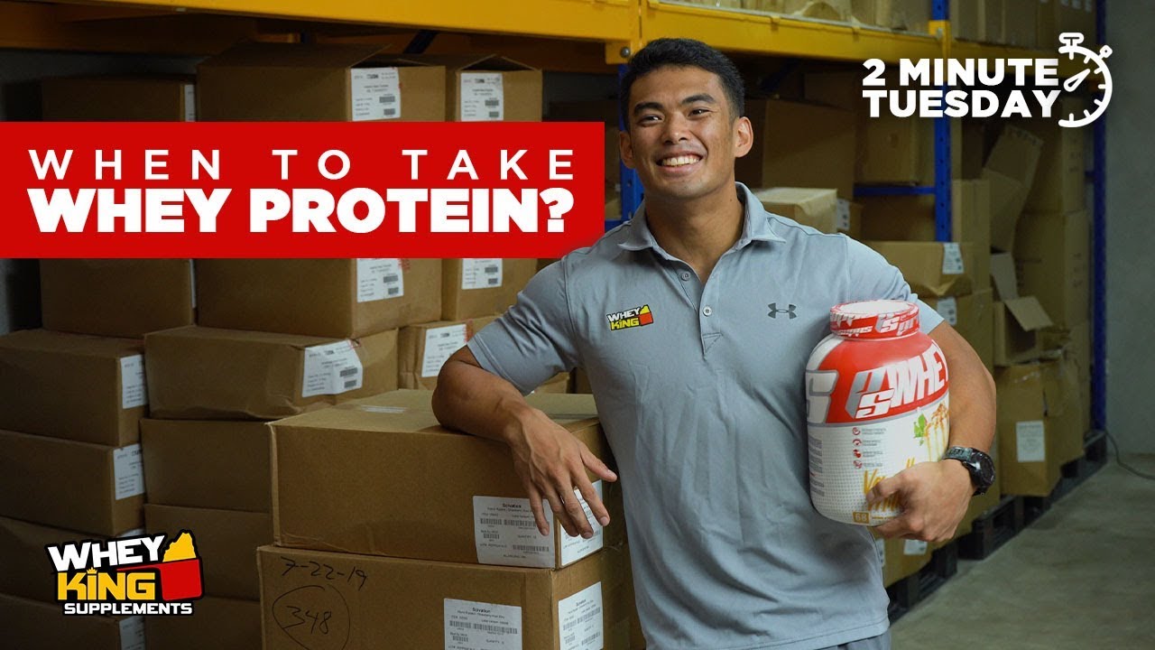 Two-Minute Tuesdays - When to take WHEY PROTEIN?