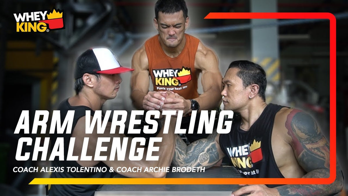 WORKOUT CHALLENGE COACH NG BAYAN VS COACH ARCHIE! — Whey King Supplements