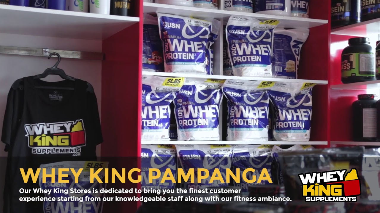 Whey King Supplements Pampanga | Store tour