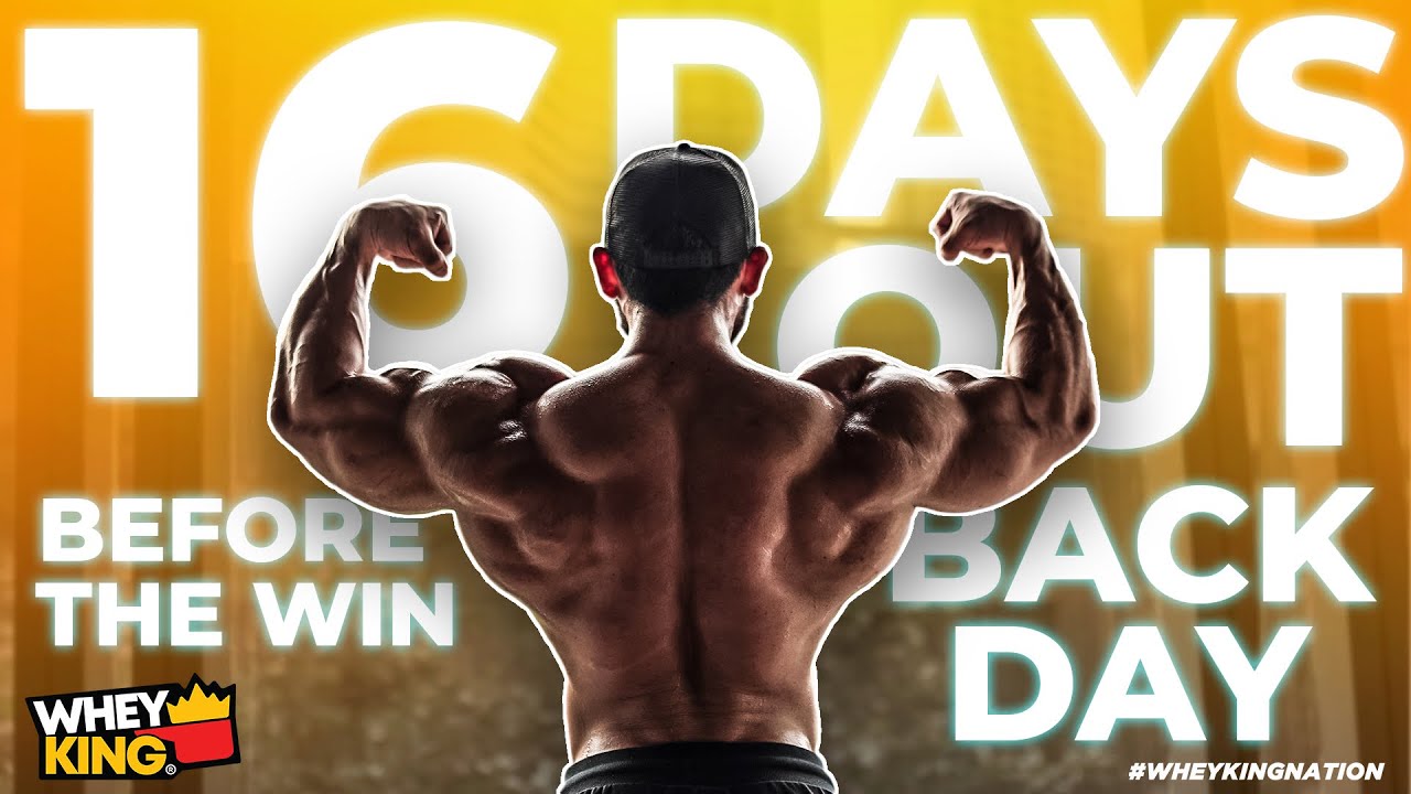 16 Days out! Back workout +Cutting Routine and Supplements ft.First Filipino IFBB PRO Joven Sagabain