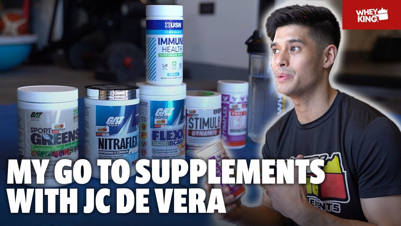 HEALTH AND FITNESS SUPPLEMENTS WITH JC DE VERA! | SECRET TO STAYIN FIT AND LOOKIN YOUNG REVEALED!
