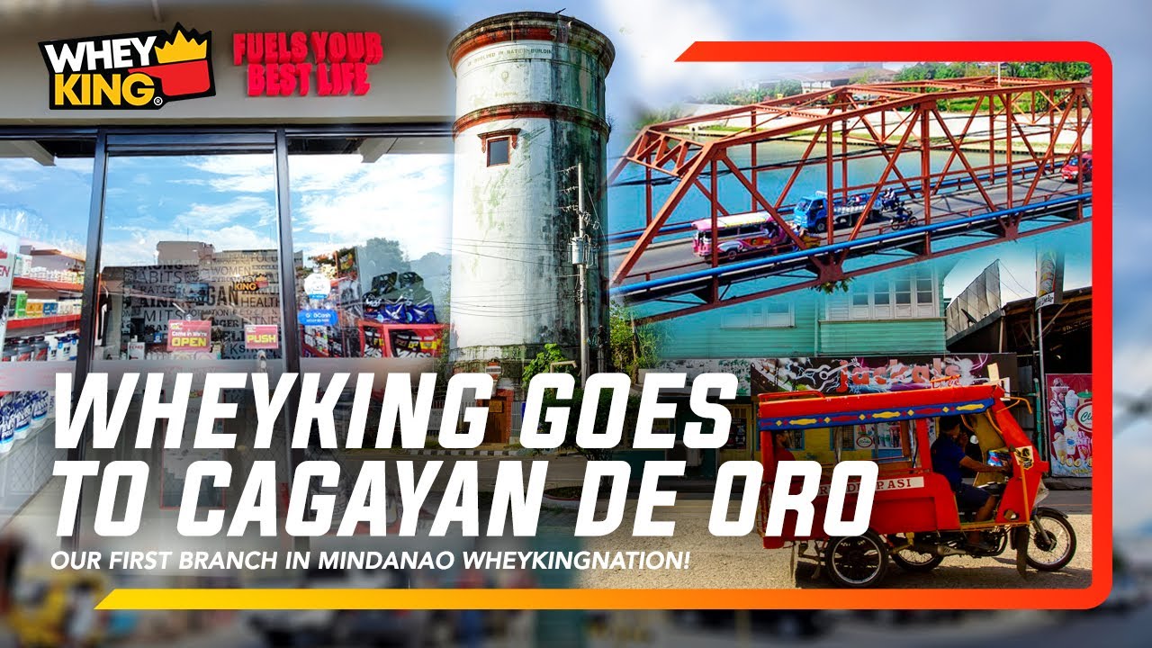 WHEY KING VISITS CAGAYAN DE ORO! (CDO) HEALTH AND FITNESS SUPPLEMENTS PHILIPPINES!