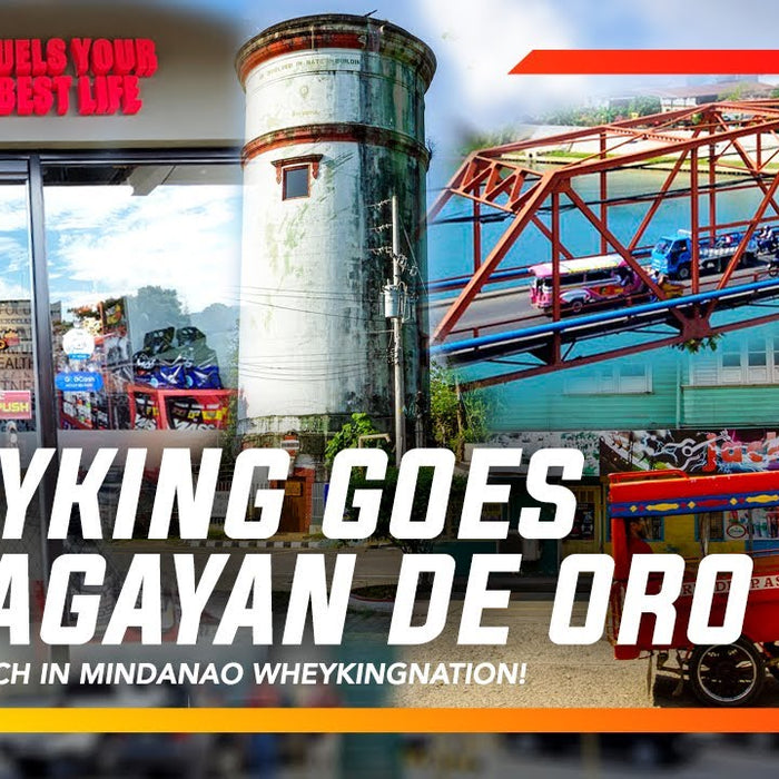 WHEY KING VISITS CAGAYAN DE ORO! (CDO) HEALTH AND FITNESS SUPPLEMENTS PHILIPPINES!