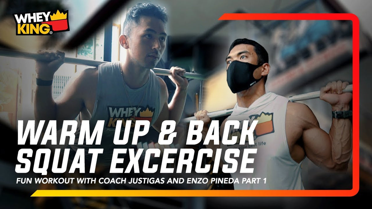 FUN WORKOUT WITH ENZO PINEDA! BASIC TO ADVANCE TRAINING — Whey King ...