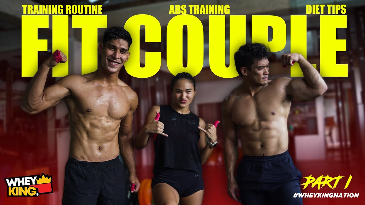 FITTEST COUPLE WORKOUT ft. Mauro Lumba & Marline capones! WHEY KING workout!