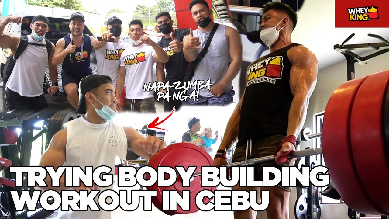 WE TRIED BODYBUILDING WORKOUT IN CEBU! Whey King Cebu!