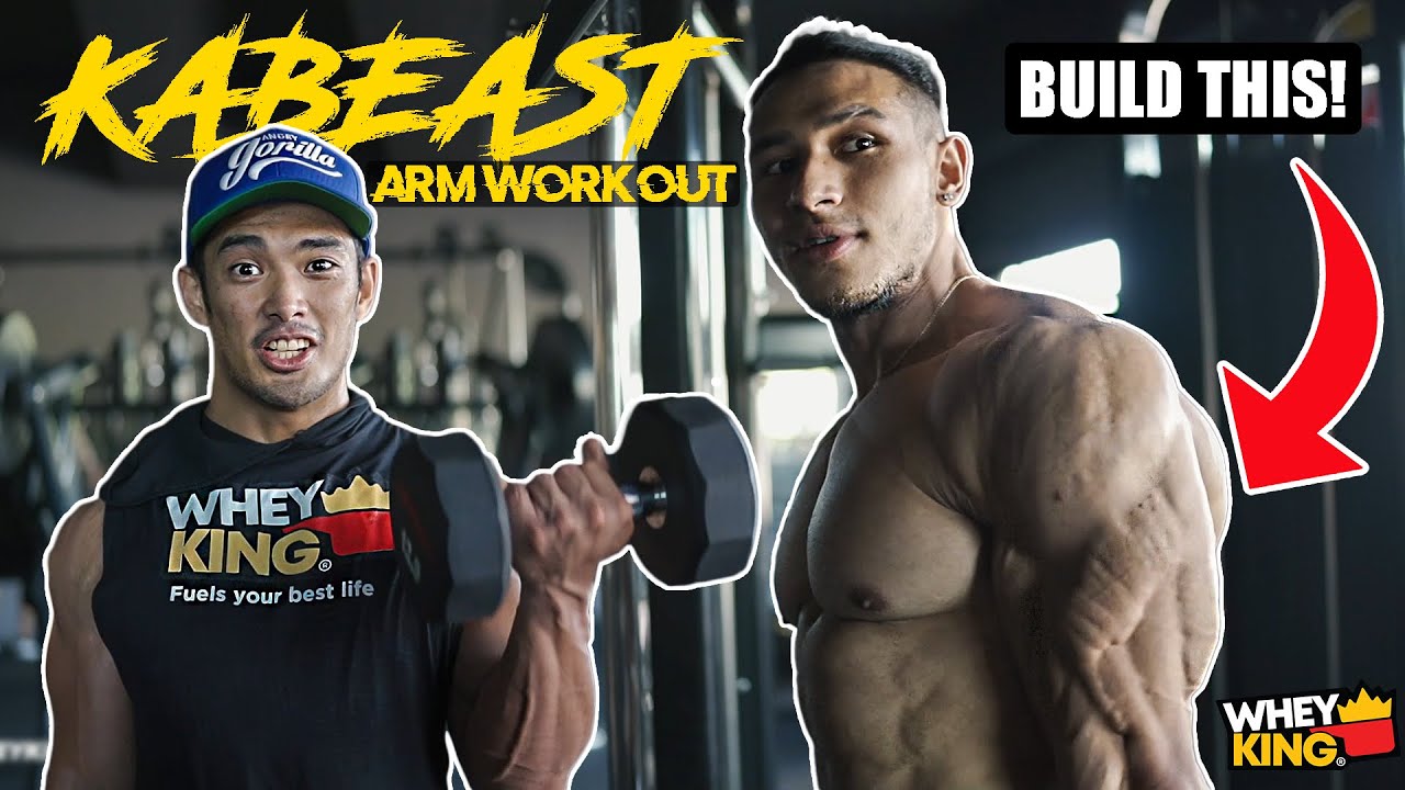 ARMS DAY WORKOUT WITH MING JEREZA! Special Guest KEN HANAOKA KSYN! Bonus tips