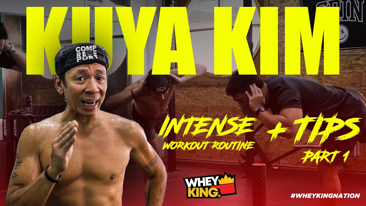 INTENSE WORKOUT WITH KUYA KIM ATIENZA! + Fitness Tips!