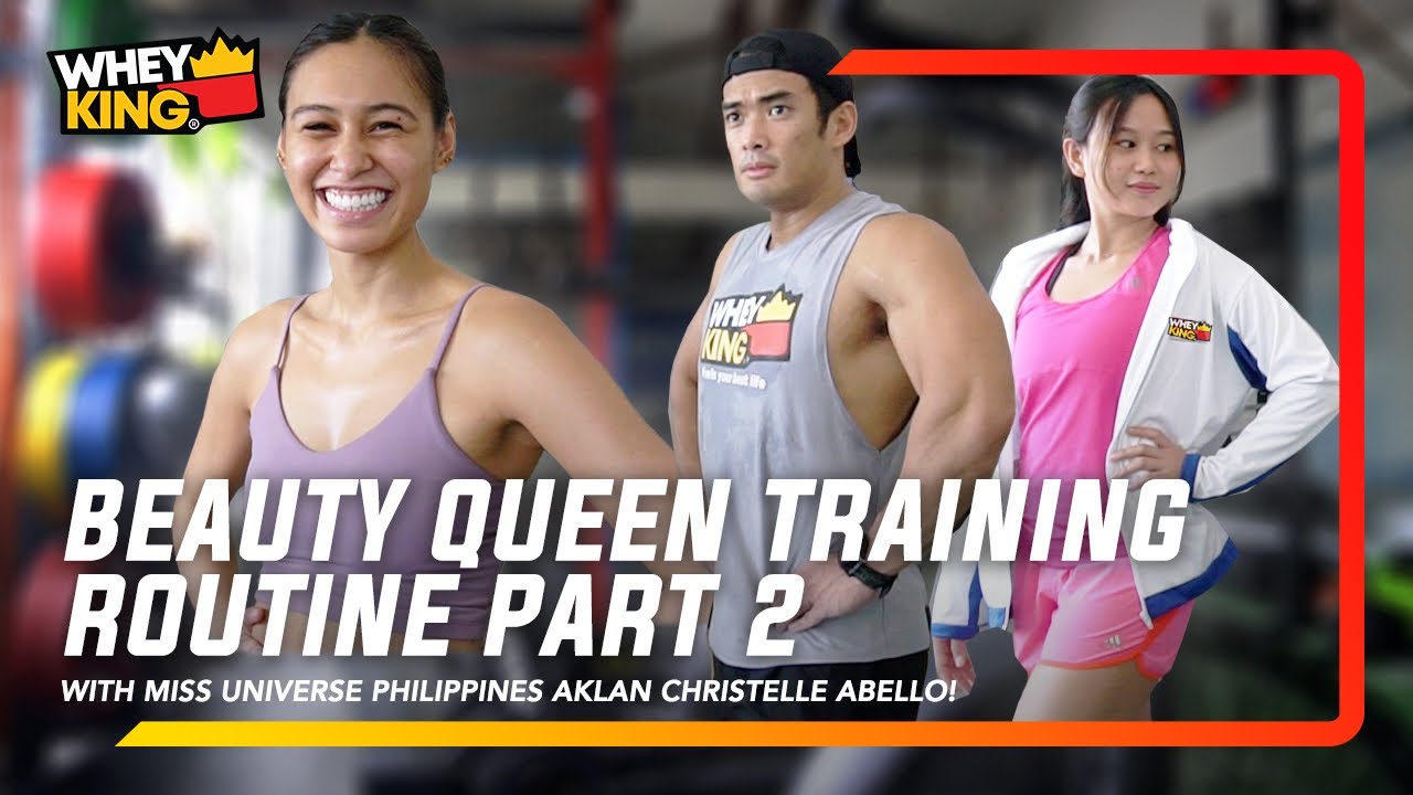 BEAUTY QUEEN WORKOUT PART 2! Training Routine + Justigas Bloopers