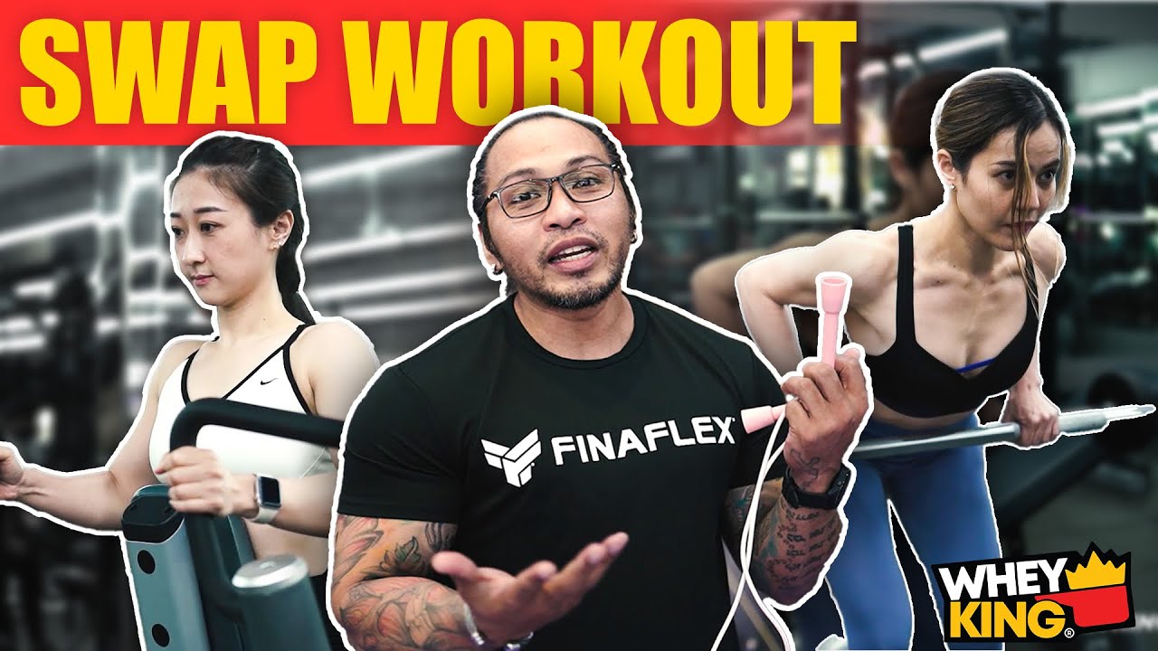 GIRL POWER WORKOUT WITH JESH AND BEA + COACH FLEX! Workout SWAP
