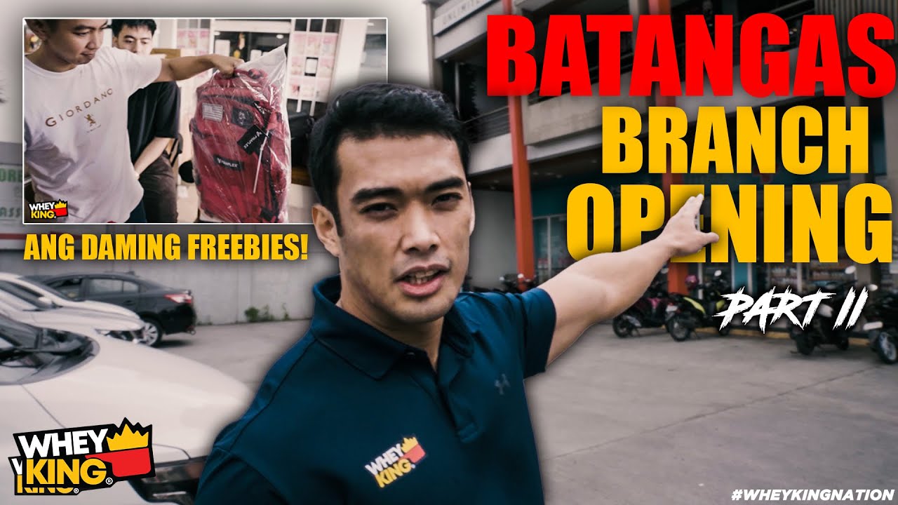 WHEY KING SUPPLEMENTS LIMA BATANGAS! Special interview with Batangas friends!