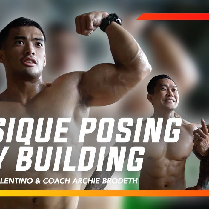 PHYSIQUE POSING BODYBUILDING CHALLENGE! With Coach Archie and Coach ng Bayan!