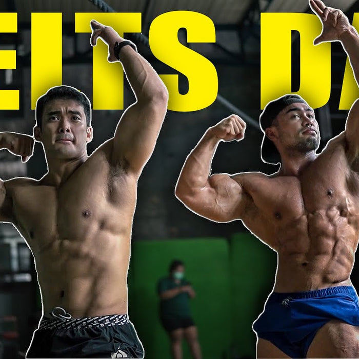 SHOULDER WORKOUT PART II with IFBB PRO JOVEN SAGABIAN Philippines + Posing Practice Tips!