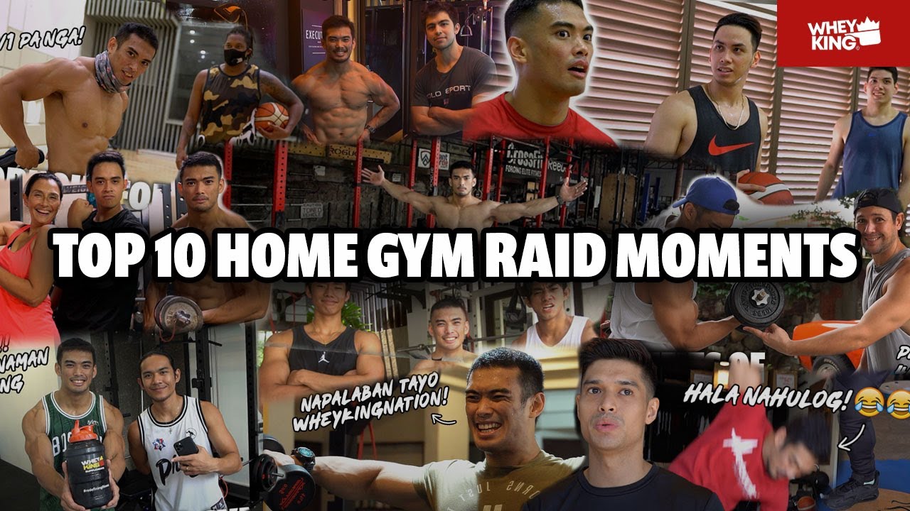 HOME GYM RAID TOP 10 BEST MOMENTS! | BLOOPERS!