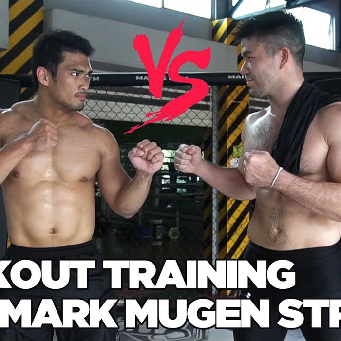 MMA WORKOUT TRAINING SESSION WITH UFC FILIPINO FIGHTER MARK 'MUGEN" STRIEGL! MUST LEARN TECHNIQUES!