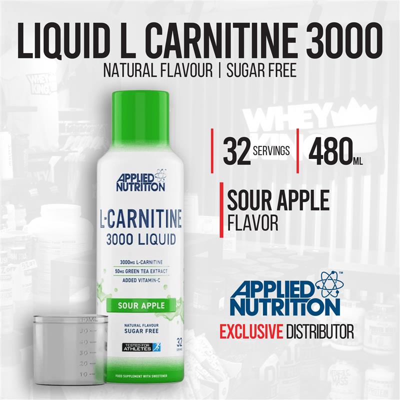 applied nutrition l carnitine 3000 liquid reviews L-Carnitine — Whey King Supplements Grass Fed Whey Protein Combination Skin Type Offer:3 Bottles