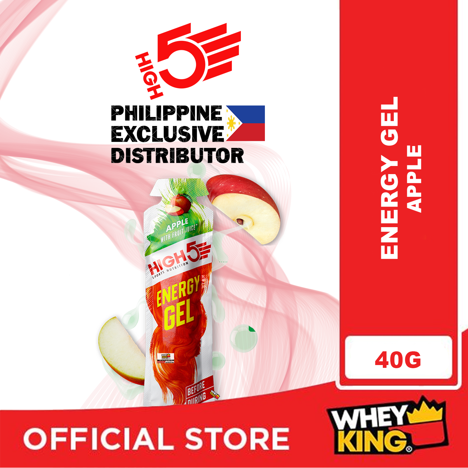 High5 Energy Gels 40g EXP. DEC 2023
