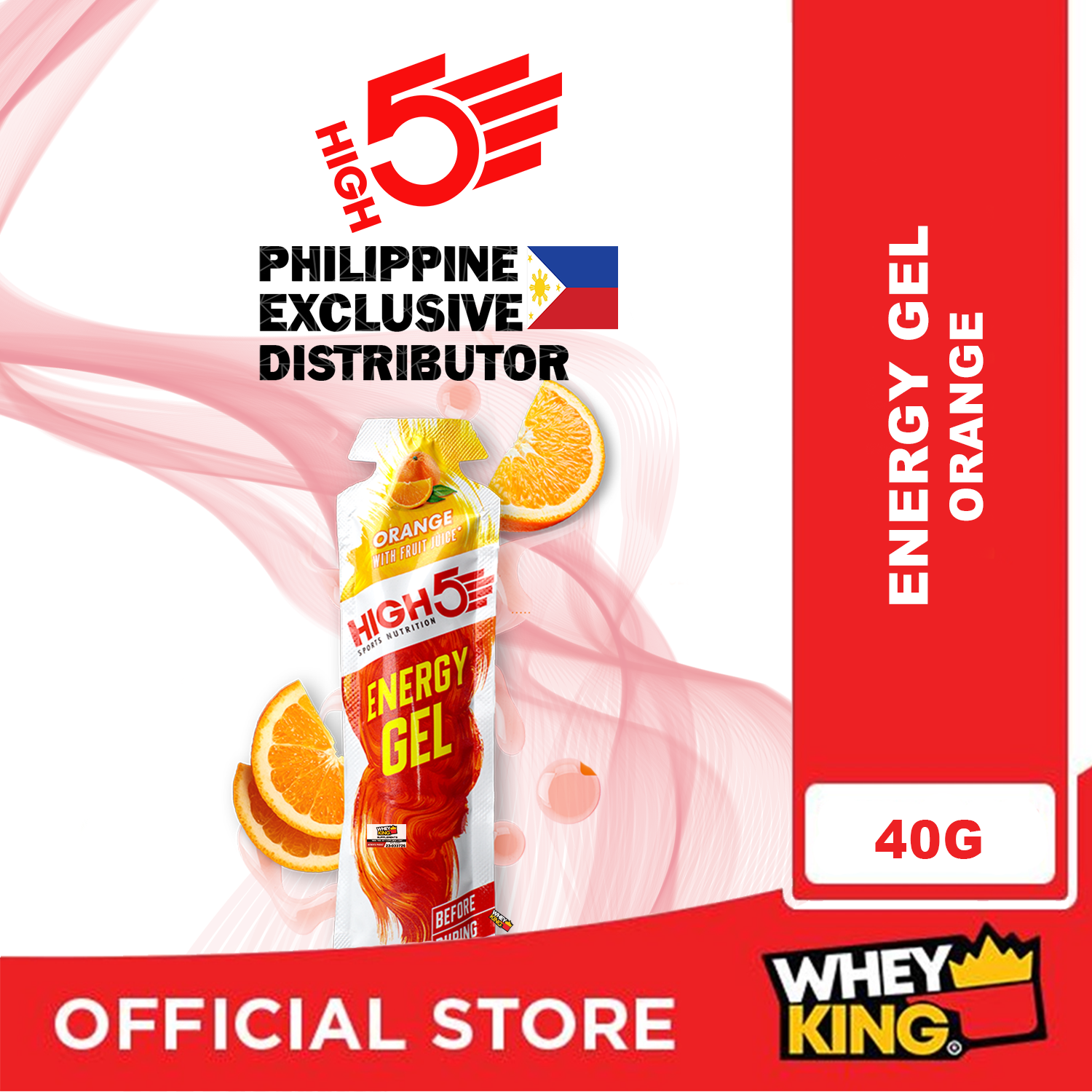 High5 Energy Gels 40g EXP. DEC 2023