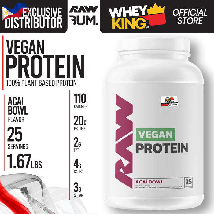 RAW Nutrition CBUM  Vegan  Plant Protein