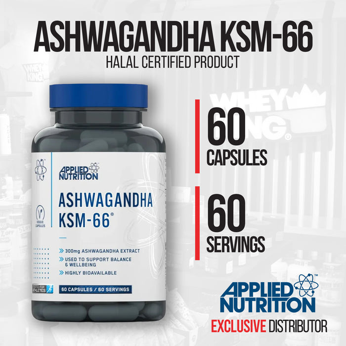 Applied Nutrition Ashwagandha KSM-66
