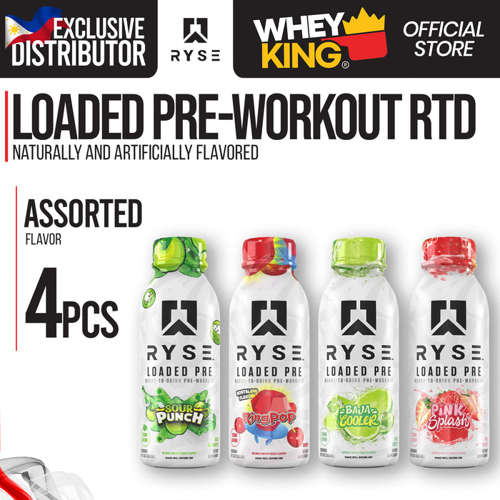 Ryse Loaded Pre-workout RTD