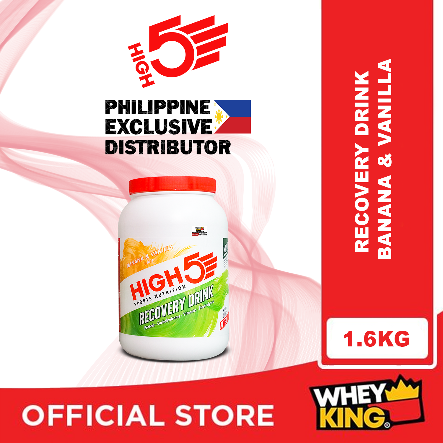 HIGH5 Sports Nutrition Recovery Drink 1.6KG