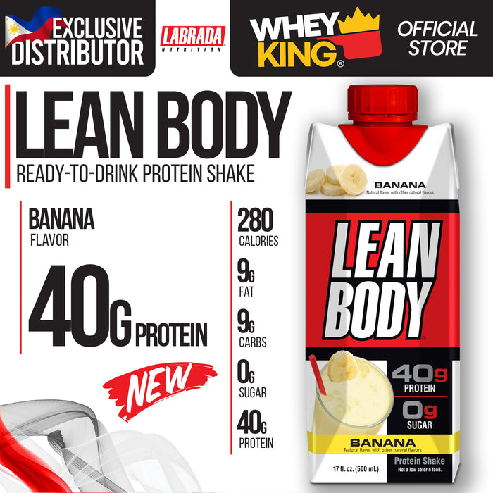Labrada Nutrition Lean Body Ready-to-Drink Protein Shake