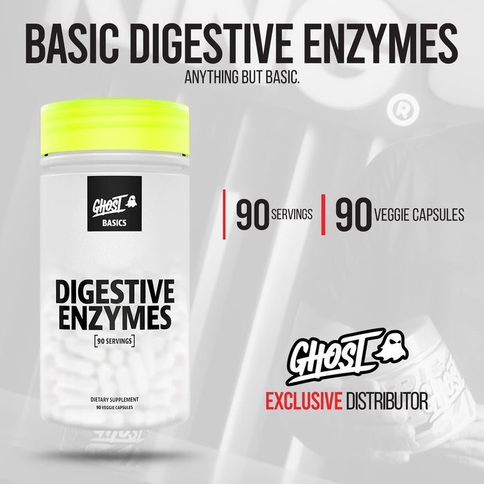 Ghost Lifestyle Basic Digestive Enzymes 90 servings