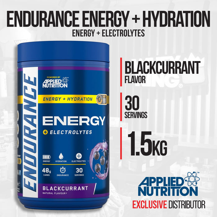 Applied Nutrition Endurance Carb & Electrolyte Energy+ Hydration - 1.5kg
